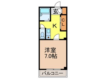 間取図 フジハイツ