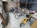 駐輪場 フジハイツ