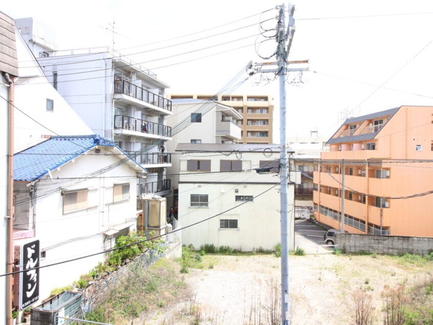 室内からの展望 フジハイツ