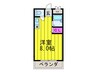 シャンティ－長尾家具 1Rの間取り