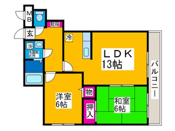 間取図 エフフラット