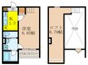 RISA放出 1Kの間取り