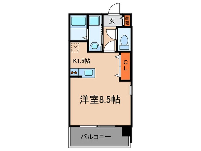 間取り図 ドミノ花屋町