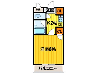 間取図 バ－ズハウス