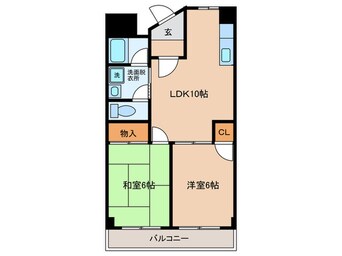 間取図 オースクレイン２