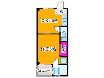 間取図 ビレッジハウス伏屋5号棟