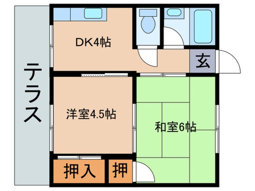 間取図 野村ハウスⅡ