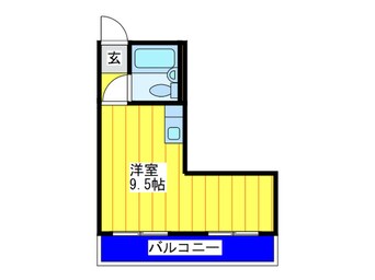 間取図 大東コ－ポ