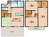 チェリ－ウェル 3LDKの間取り
