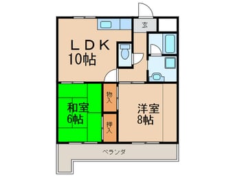 間取図 レジデンス誠和
