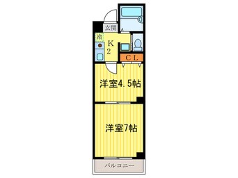 間取図 マッケンジー東堀川