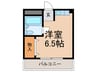 永手コスモハイツ 1Rの間取り