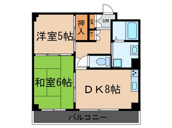 間取図 ピンリ－ブルⅡ