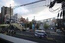 室内からの展望 ﾌﾟﾚｻﾝｽ新大阪ｽﾄﾘｰﾑ(1301)