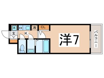間取図 S-RESIDENCEドーム前千代崎