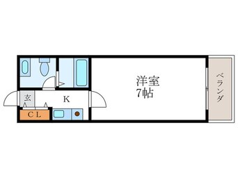 間取図 Ｎシャンブル