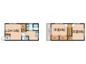 ウララハウス３ 2LDKの間取り