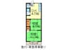 藤井マンション 2DKの間取り