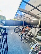 駐輪場 グリュックミリオンベル