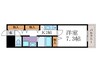 エル山崎 1Kの間取り