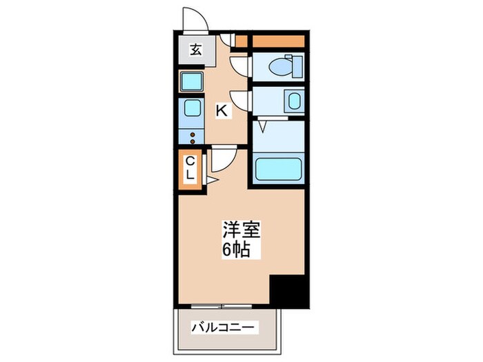 間取り図 ＬｅーＢｅａｒ天王寺東