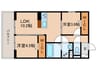 BRANSIA瀬田 2LDKの間取り