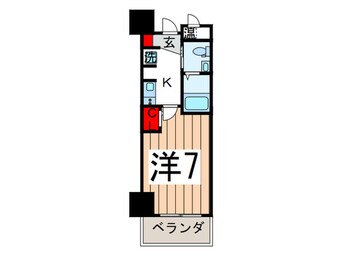 間取図 セレニテ本町グランデ