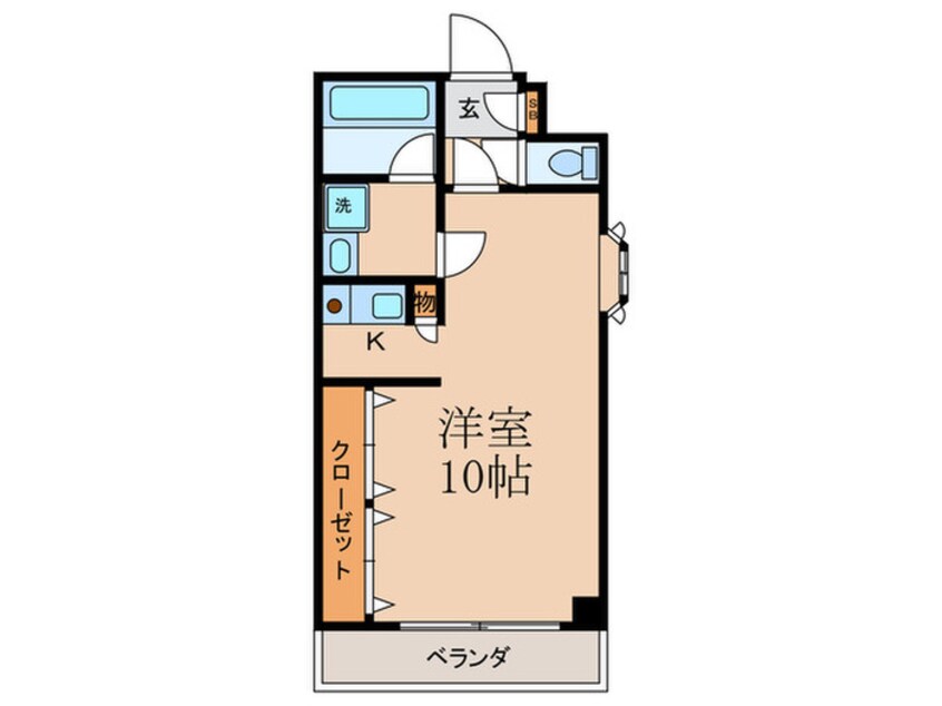 間取図 ｳﾞｧﾝﾍﾞ-ﾙ　35