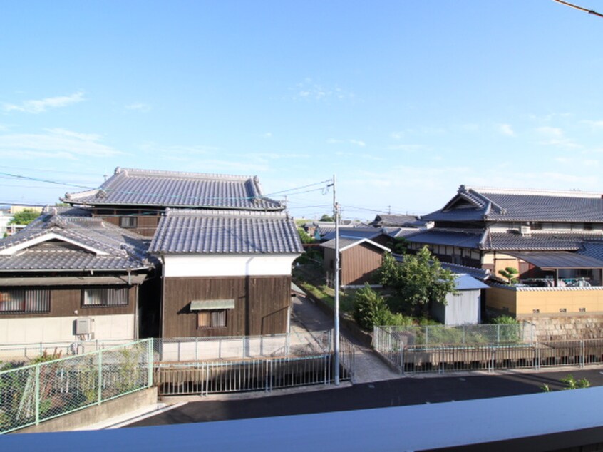 室内からの展望 ソフィアコート鳥飼　Ａ棟