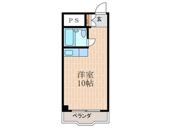 間取図 ラ・ヴェリタ武庫川