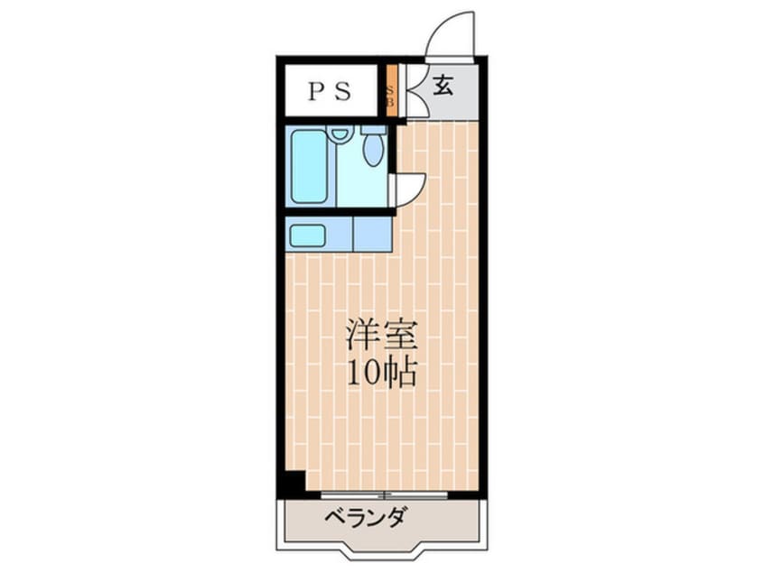 間取図 ラ・ヴェリタ武庫川