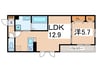 ＭＡＩＳＯＮ　ＢＬＡＮＣＨＥ 1LDKの間取り