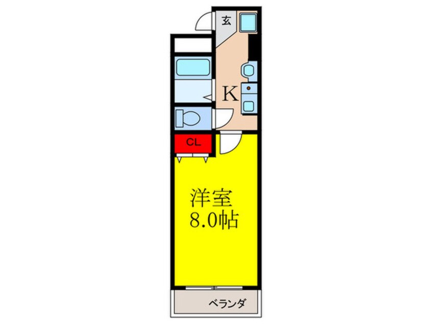 間取図 グランシャリオ双葉