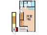 チェリ－ハイツ東本町１ 1Rの間取り