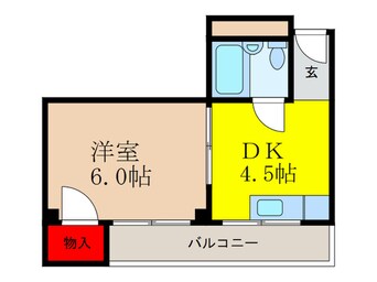 間取図 シティーハイツ