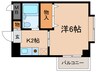 サニ－コ－トⅡ 1Kの間取り