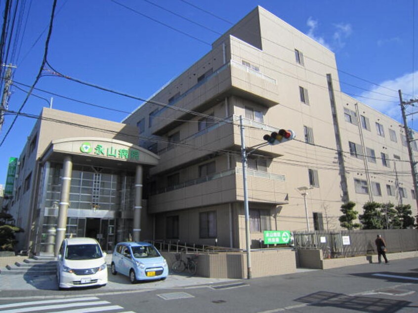 永山病院(病院)まで200m La Flore Kumatori KS