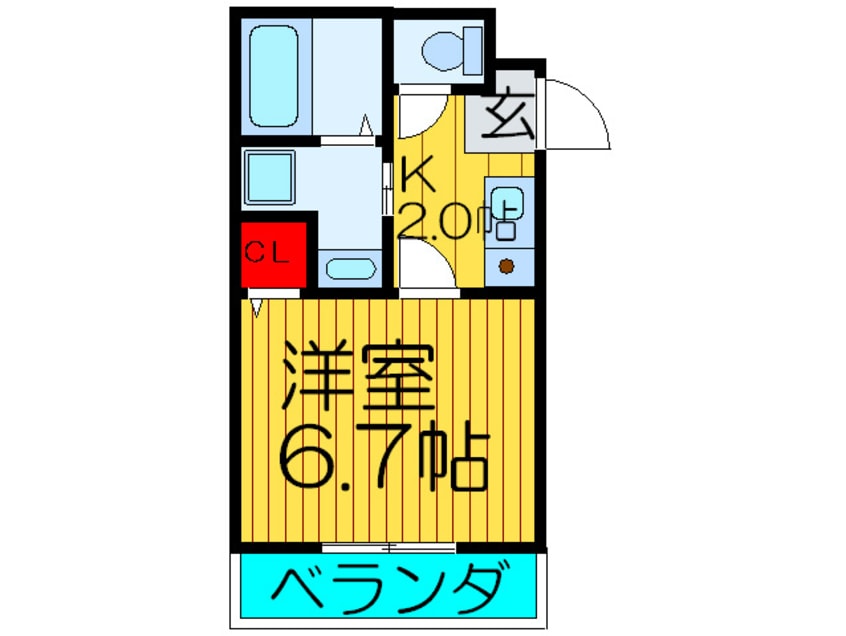 間取図 ウィンズコ－トⅡ