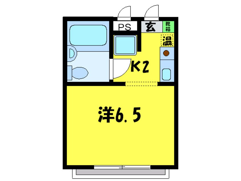 間取図 ヒルズ深阪南