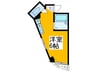 伊集館 1Rの間取り