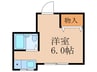 みどりハイツ 1Rの間取り