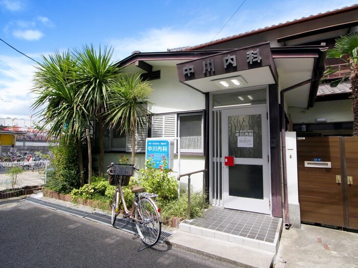 中川内科医院(病院)まで674m 第一照内荘