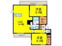 セゾン　レコルトの間取図