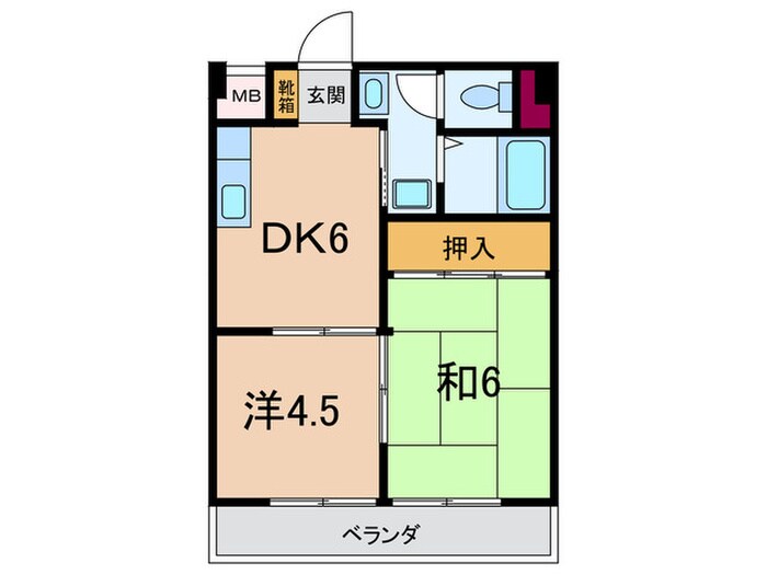 間取り図 木元マンション