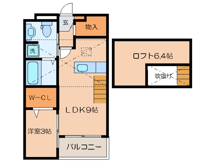 間取図 ブリ－ゼ美鈴