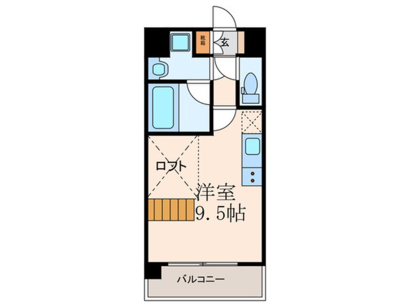 間取図 クレアドーレ京都二条