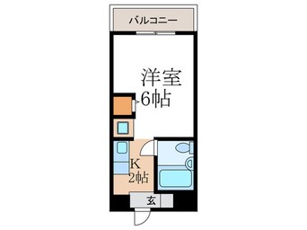 間取図 天神朝陽マンション