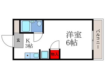 間取図 天神朝陽マンション