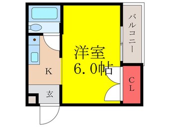 間取図 ライブハイツ下穂積