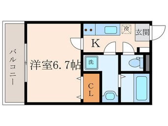 間取図 ケイズスクエア尼崎